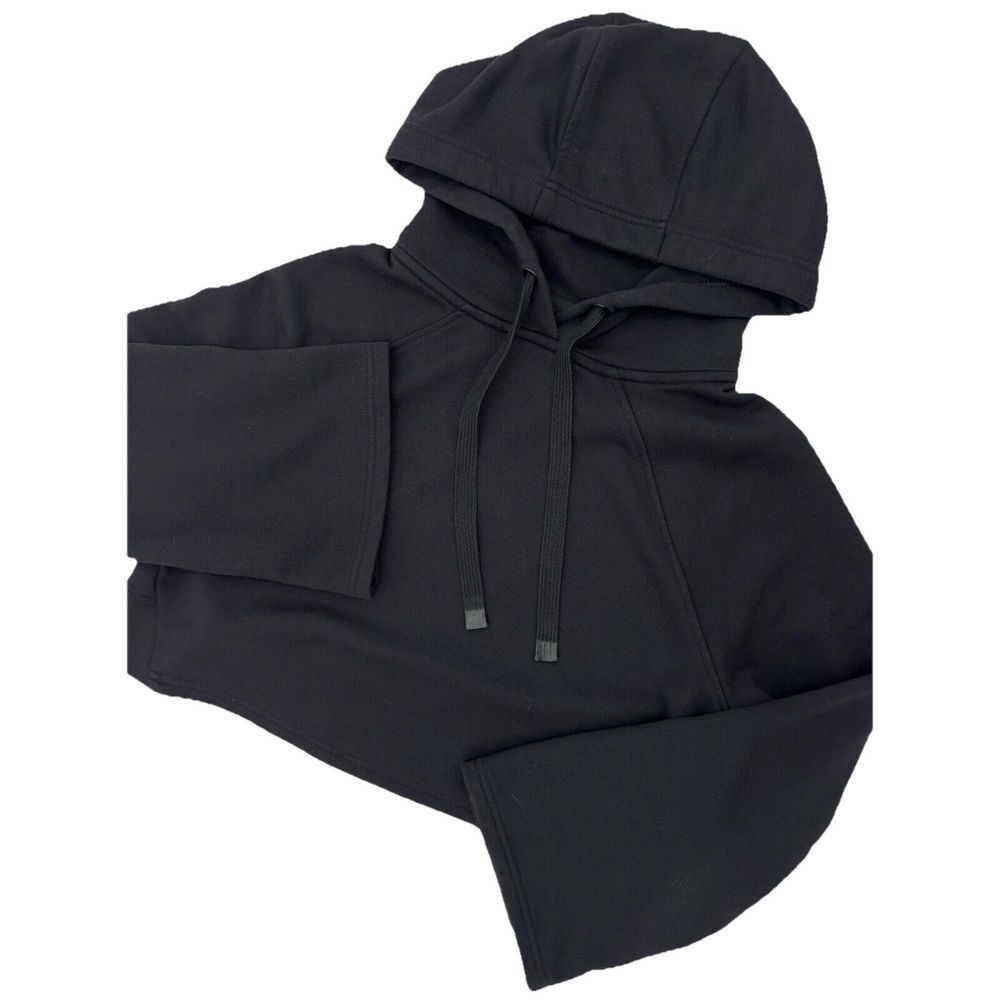 Athleta Steady State Bell Sleeve Cropped Hoodie‎ Sweatshirt Women's Size XXS